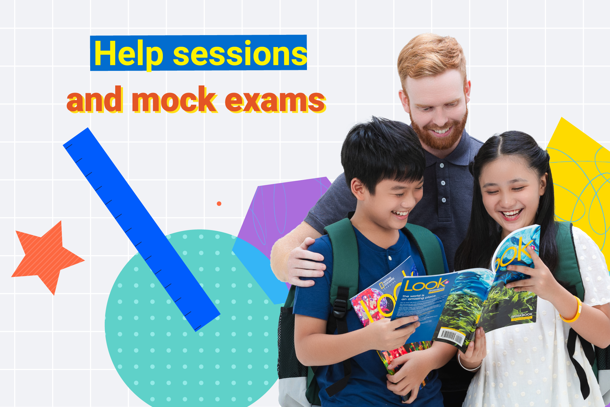 Help sessions and mock exams