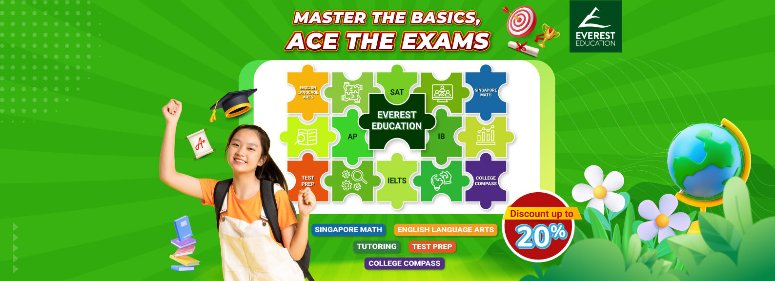 Everest Education Spring Campaign Banner